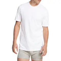 TOMMY HILFIGER - Pack de 3 Camisetas Blancas Cuello redondo