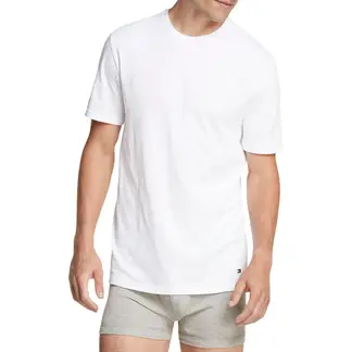 TOMMY HILFIGER - Pack de 3 Camisetas Blancas Cuello redondo