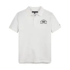 TOMMY HILFIGER - Polo Con Logo 1985 Niño Blanco