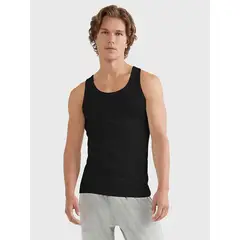 TOMMY HILFIGER - Pack de 3 Camisetas Negras Tipo Esqueleto