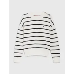 TOMMY HILFIGER - Saco Manga Larga Para Niña Blanco