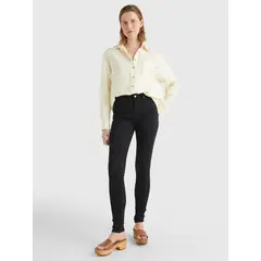 TOMMY HILFIGER - Pantalón Jeans Para Mujer Negro