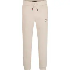 TOMMY HILFIGER - Jogger Beige En Algodón Para Niño