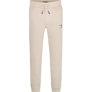 TOMMY HILFIGER - Jogger Beige En Algodón Para Niño