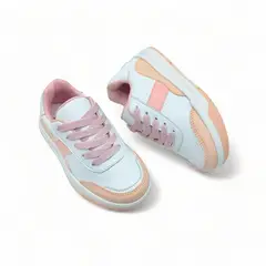 GENERICO - Zapatos Luna Blanco y Rosado - Beige