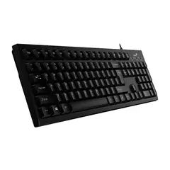 GENIUS - Teclado Smart KB-100 USB Negro Resistente a Liquidos