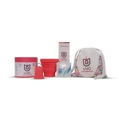 GENERICO - Copa Menstrual UVA 2 Talla A Salmón