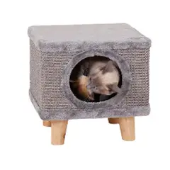 GENERICO - Cama Mueble de Lujo para Perro o Gato Pequeño Acolchado