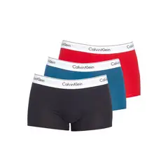 CALVIN KLEIN - 3 Pack de Boxer en Algodón Low Rise Trunk