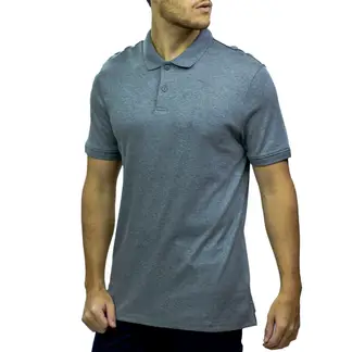 CALVIN KLEIN - Polo Gris Liquid Touch Con Logo