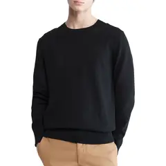 CALVIN KLEIN - Saco Casual Manga Larga Hombre Negro