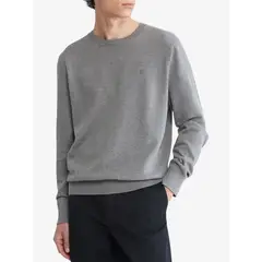 CALVIN KLEIN - Saco Casual Manga Larga Hombre Gris