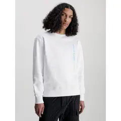 CALVIN KLEIN - Saco De Felpa Y Algodón Con Logo Hombre Blanco