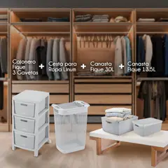 RIMAX - Combo Organizador 3G - Gris Hielo