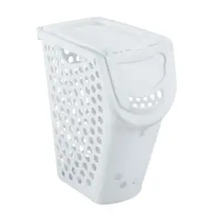 RIMAX - Cesta plus para ropa - Blanca