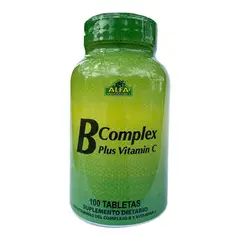 ALFA VITAMINS - B Complex X 100 Tabletas