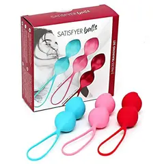SATISFYER - V balls Ejercicios Kegel 100% Original – Garantía 14 Meses