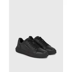 CALVIN KLEIN - Tenis Negro Con Logo Para Hombre