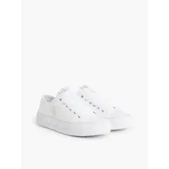 CALVIN KLEIN - Tenis Con Plataforma Blanco Para Niña