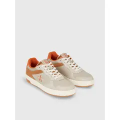 CALVIN KLEIN - Tenis Beige Casuales Para Hombre