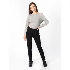CALVIN KLEIN - Leggings De Corte Skinny Con Logo Mujer Negro