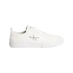 CALVIN KLEIN - Tenis De Lona Reciclada Hombre Blanco