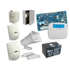DSC - Kit De Alarma De 2 Sensores + 1 Contactos Magneticos NEO