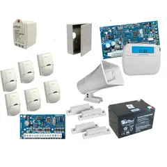 DSC - Kit De Alarma De 6 Sensores + 2 Contactos Magneticos NEO