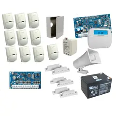 DSC - Kit De Alarma De 11 Sensores + 3 Contactos Magneticos NEO