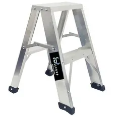GENERICO - ESCALERA TIJERA DE ALUMINIO 2 PASOS