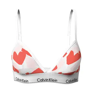 CALVIN KLEIN - Brasier Con Logo Mujer Naranja Mujer Naranja