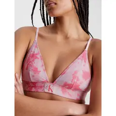 CALVIN KLEIN - Top Vestido de Baño Rosado En Triángulo - Ck Authentic Calvin Klein_.