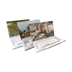 GENERICO - Calendario Planeador Nika 2024 Tamaño A3 Viva Colombia