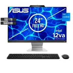 ASUS - TODO EN UNO INTEL CORE I5-1235U SSD 512GB RAM 8GB LED 24 FULL HD