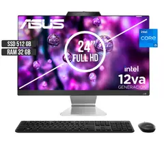ASUS - TODO EN UNO INTEL CORE I5-1235U SSD 512GB RAM 32GB LED 24 FULL HD