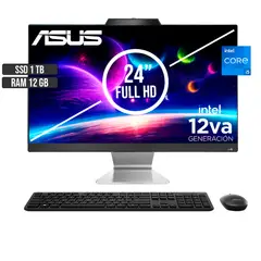 ASUS - TODO EN UNO INTEL CORE I5-1235U SSD 1TB RAM 12GB LED 24 FULL HD
