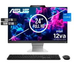ASUS - TODO EN UNO INTEL CORE I5-1235U SSD 2TB RAM 12GB LED 24 FULL HD