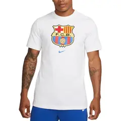 NIKE - Camiseta Fcb Crest 1978 Tee-Blanco