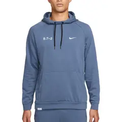 NIKE - Hoodie Dri Fit Training '72-Azul Grisaceo