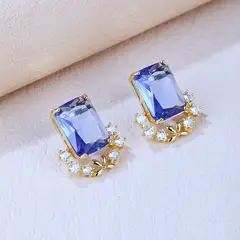VERAMOREST - Aretes Reina Veramorest- Azul_.