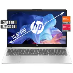 HP - PORTATIL AMD RYZEN 7-7730U SSD 1TB RAM 32GB LED 15,6 FULL HD