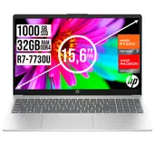 HP - PORTATIL AMD RYZEN 7-7730U SSD 1TB RAM 32GB LED 15,6 FULL HD