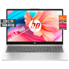 HP - PORTATIL AMD RYZEN 7-7730U SSD 2TB RAM 40GB LED 15,6 FULL HD