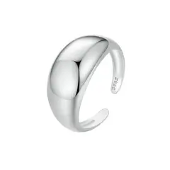 ALHAJAS - Anillo Para Mujer Ajustable Halo Fabricado En Plata 925