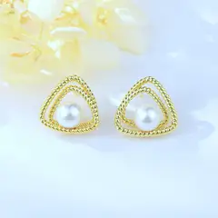 VERAMOREST - Aretes Topo Perla Veramorest_.