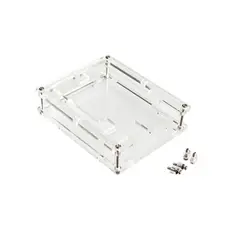 STAND - Caja de Acrílico Arduino uno 8x7x2cm Transparente