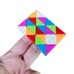 QIYI - Snake Rubik Mini 24 Piezas Antiestrés Detalle Calidad
