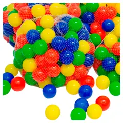 GENERICO - 100 Pelotas Piscina Paquete Colores Brilla Excelente Calidad
