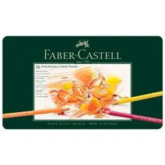 GENERICO - Faber Castell Premium Polychromos X36 Color Set Profesional