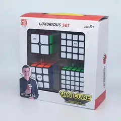 QIYI - Set Cubos Rubik 2x2 3x3 4x4 5x5 Stickers